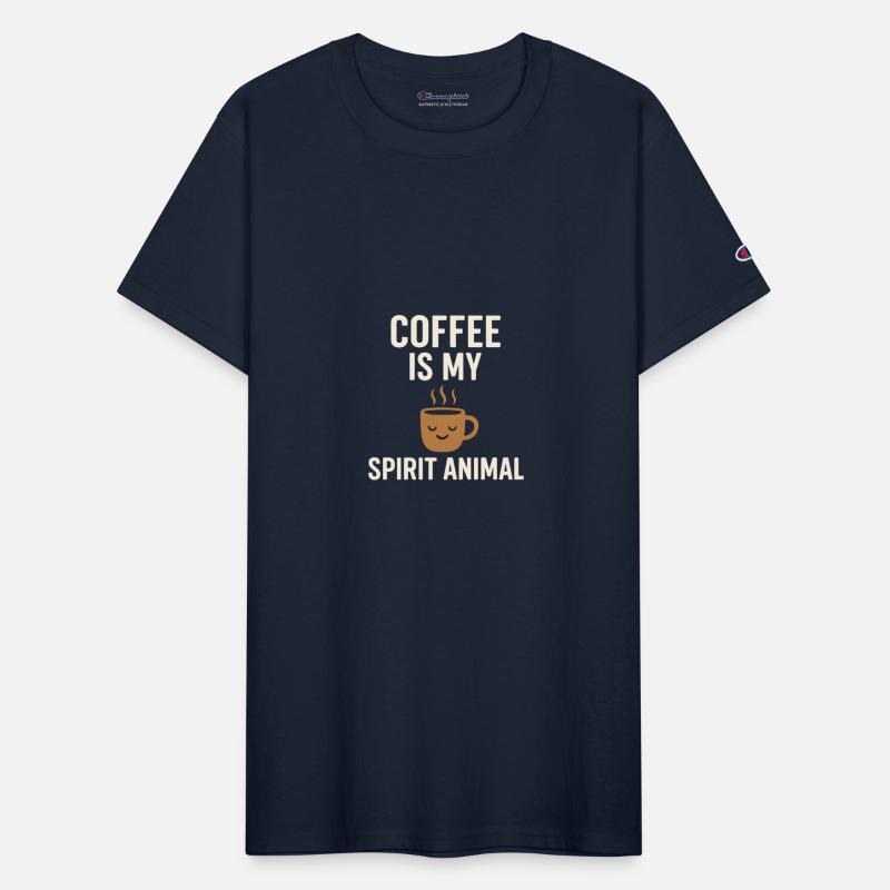 Coffee Is My Spirit Animal – Funny Caffeine Shirt