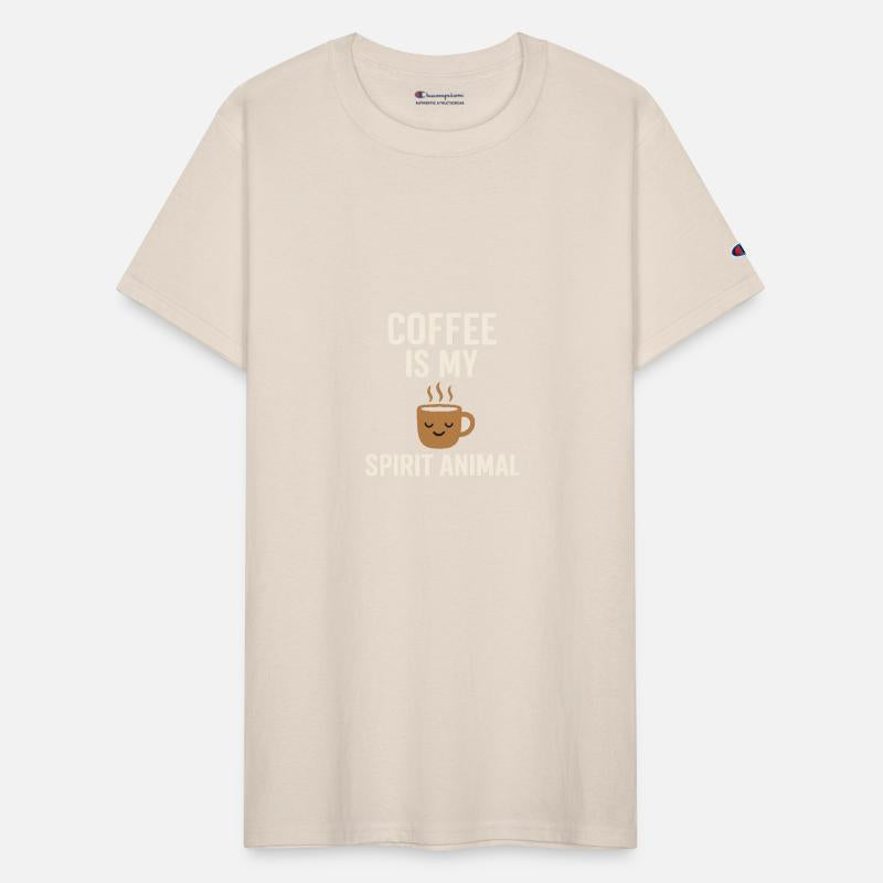 Coffee Is My Spirit Animal – Funny Caffeine Shirt