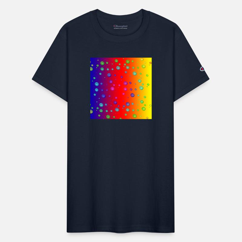 colored raindrops