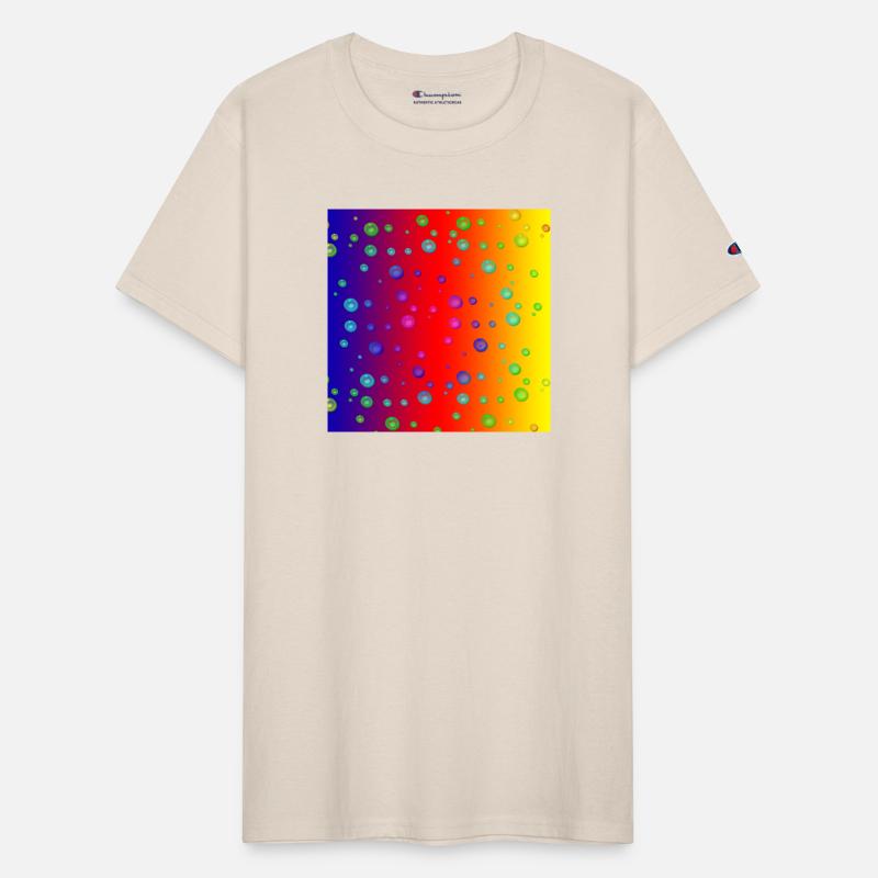 colored raindrops