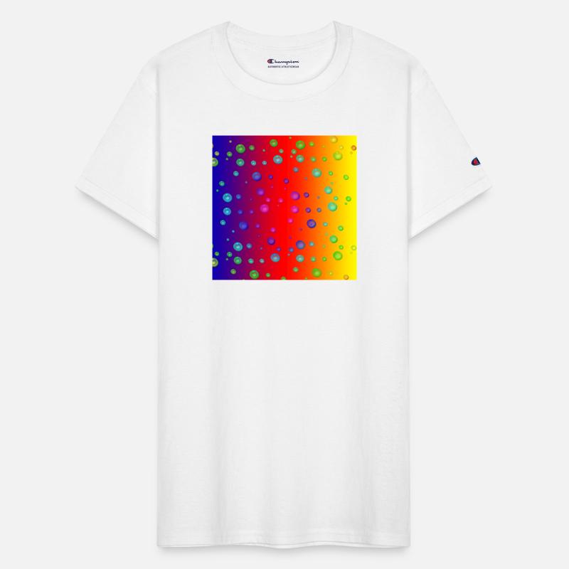 colored raindrops