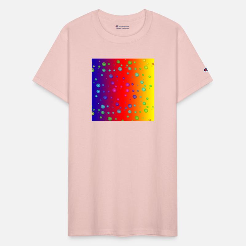 colored raindrops