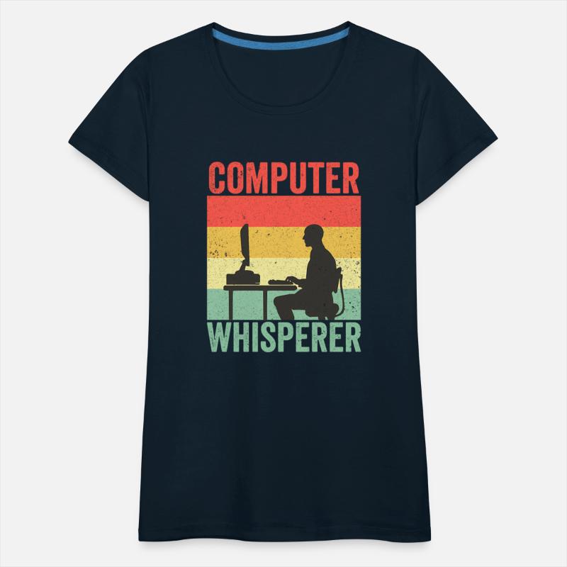 Computer Whirer Tech Supports Programmer Coder