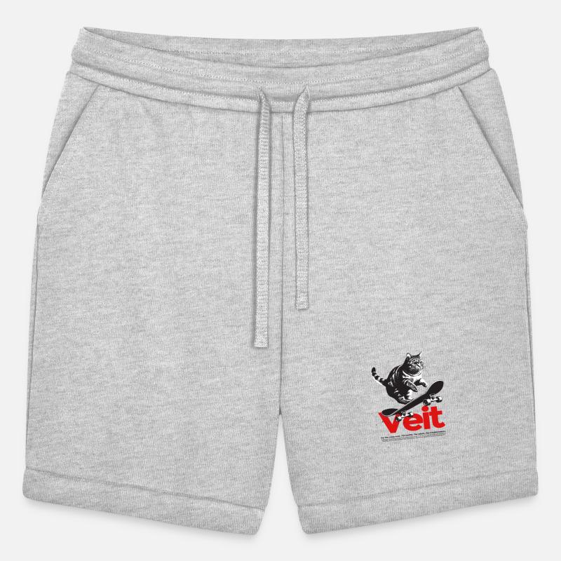 Cool Cat Skateboard with cute Boy Name VEIT