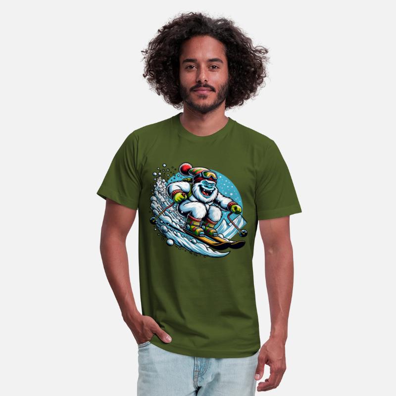 Cool Yeti Skiing Adventure Fun