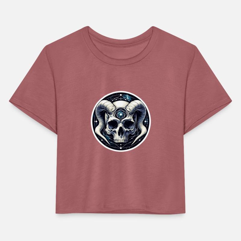 Cosmic Nirvana Serenity: Horned Skull