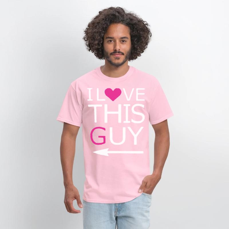 Couple Matching Shirts I Love This Guy Girl brothe