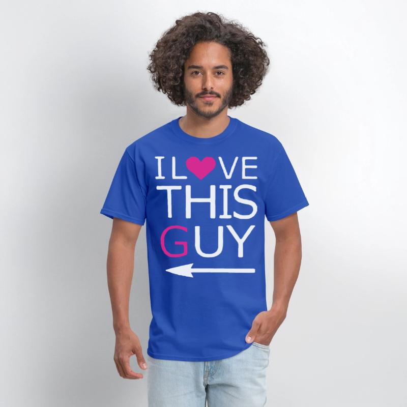 Couple Matching Shirts I Love This Guy Girl brothe