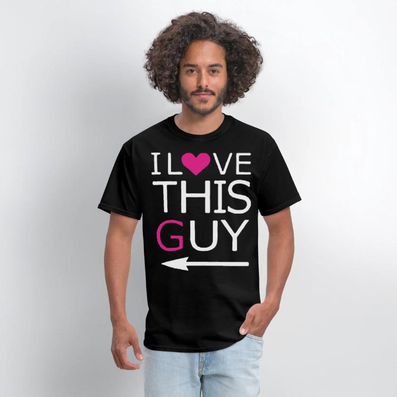 Couple Matching Shirts I Love This Guy Girl brothe