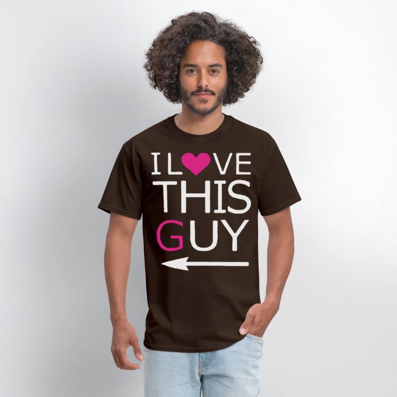 Couple Matching Shirts I Love This Guy Girl brothe