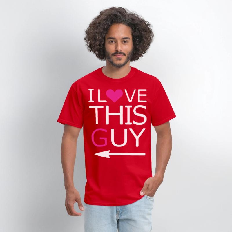 Couple Matching Shirts I Love This Guy Girl brothe