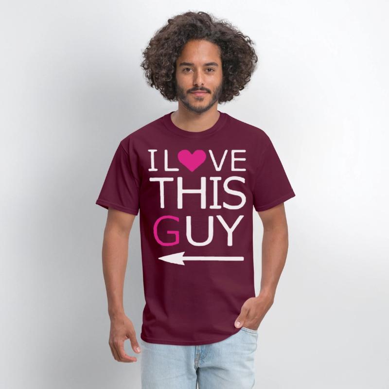 Couple Matching Shirts I Love This Guy Girl brothe
