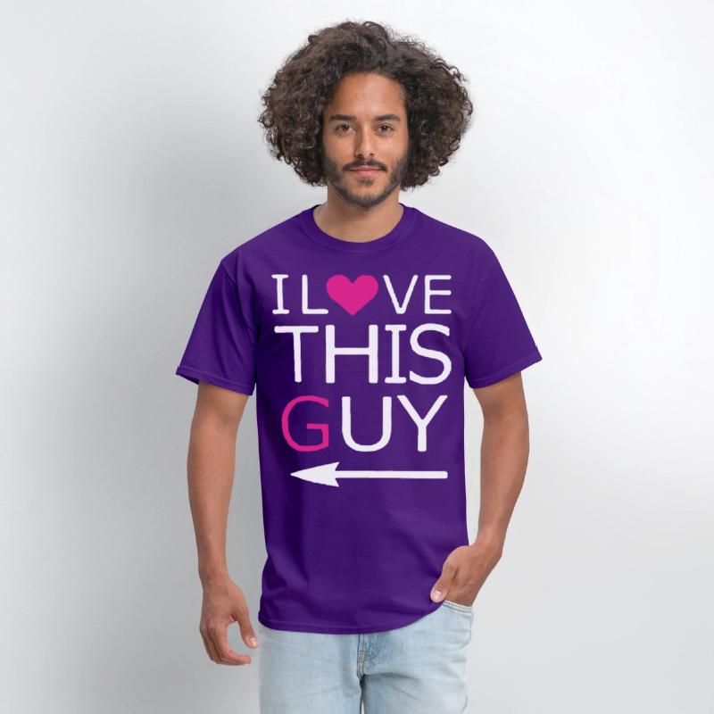 Couple Matching Shirts I Love This Guy Girl brothe