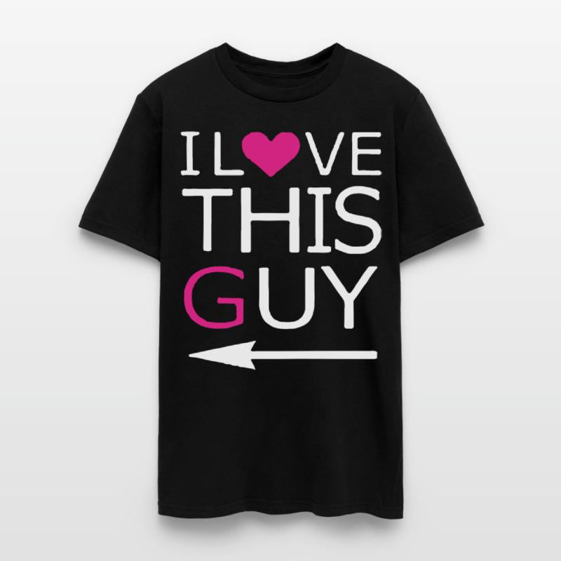 Couple Matching Shirts I Love This Guy Girl brothe