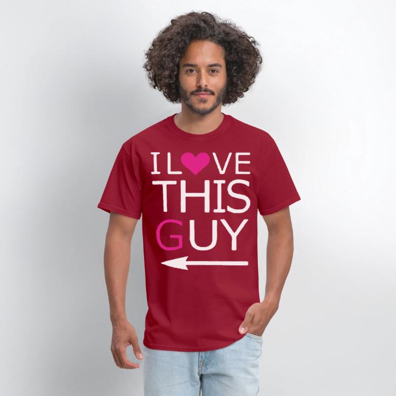 Couple Matching Shirts I Love This Guy Girl brothe