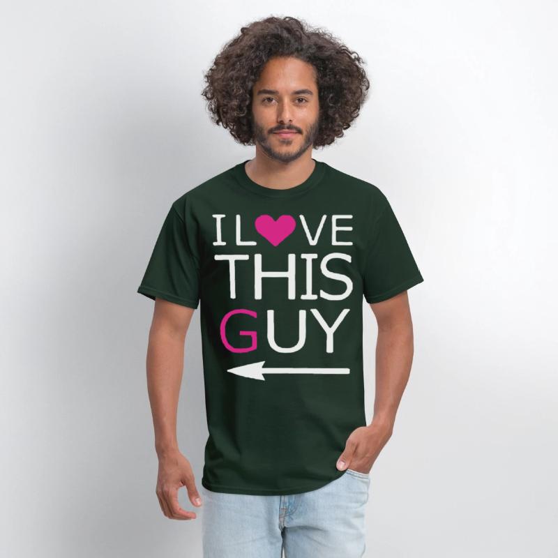 Couple Matching Shirts I Love This Guy Girl brothe