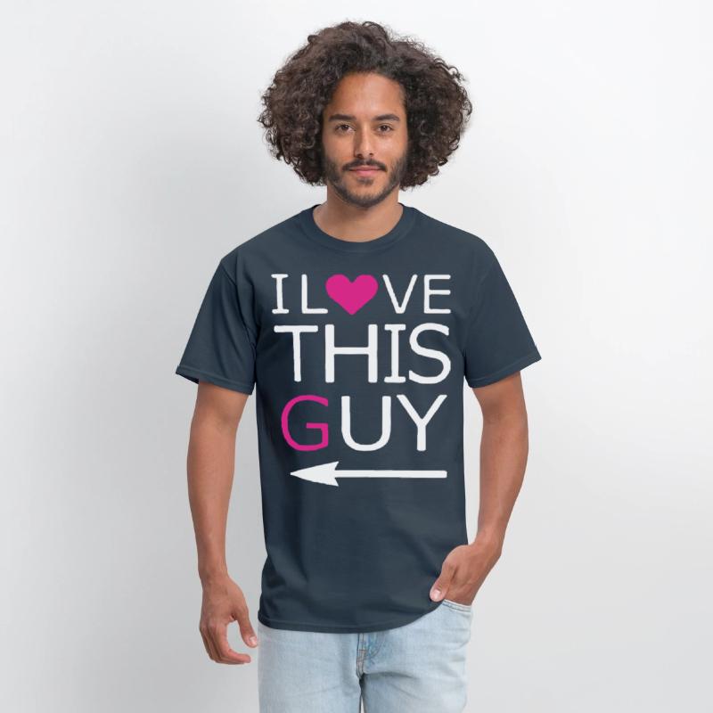 Couple Matching Shirts I Love This Guy Girl brothe