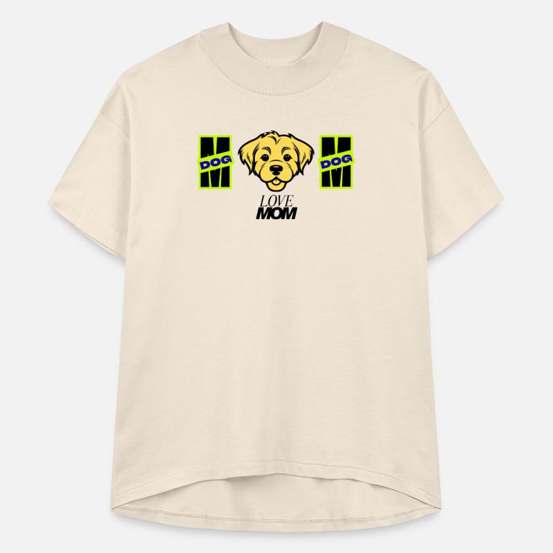 Cute Dog Love Mom T-Shirt