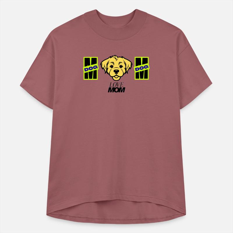 Cute Dog Love Mom T-Shirt
