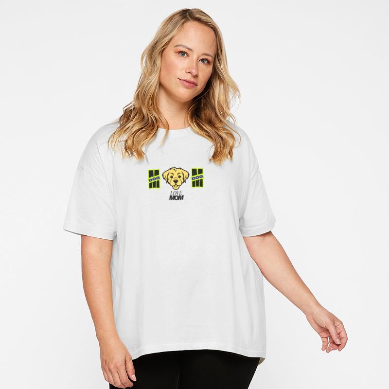 Cute Dog Love Mom T-Shirt