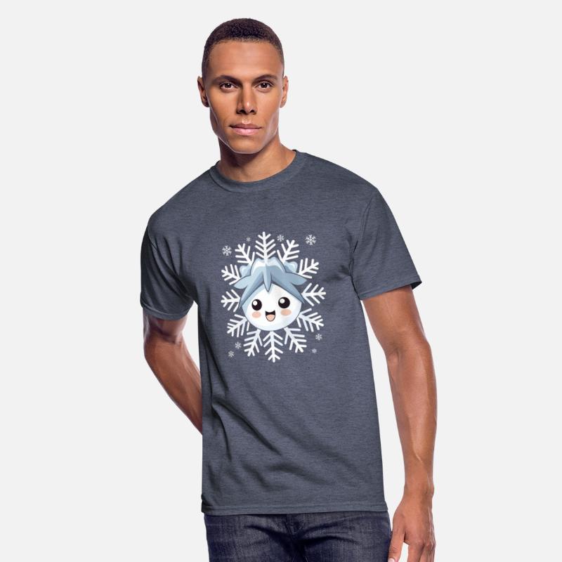 Cute Funny Snowflake Snow Winter Kawaii Gift