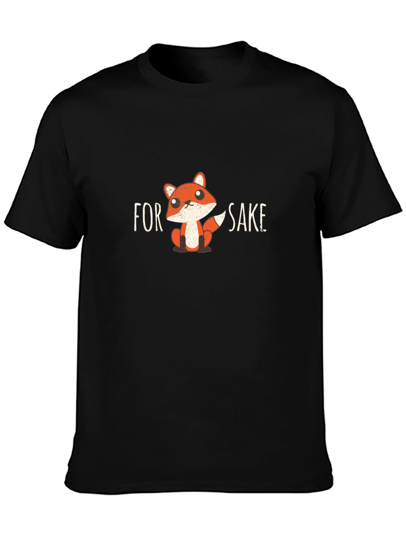 Funny Fox Graphic T-Shirt - For Fox Sake!