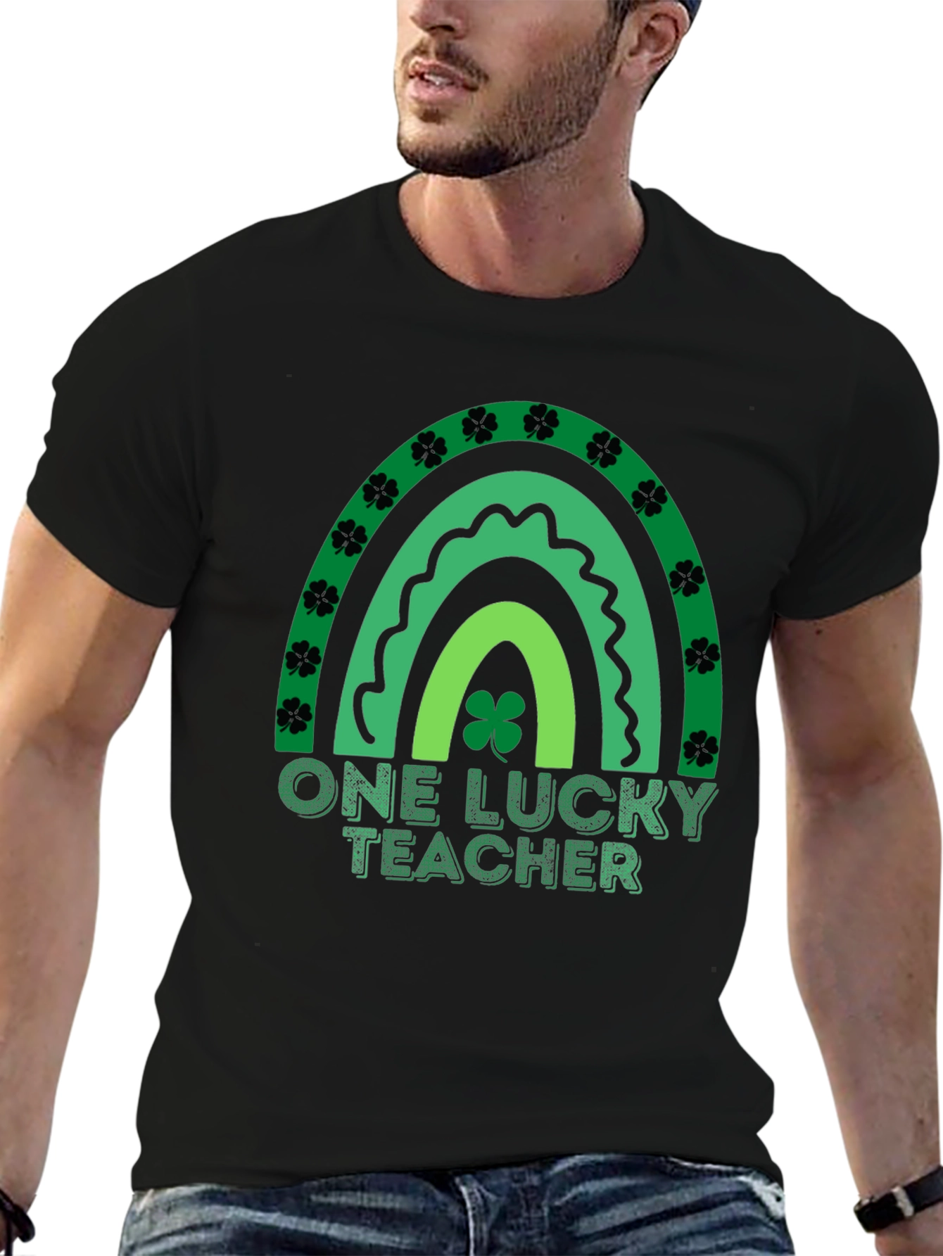One Lucky Teacher St. Patricks Day T-Shirt