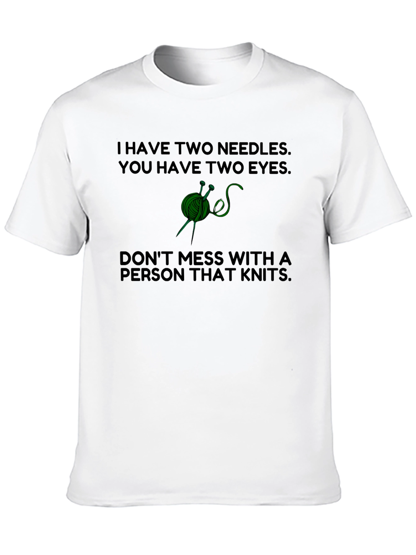 Knitting Lover T-Shirt - Dont Mess With Knits