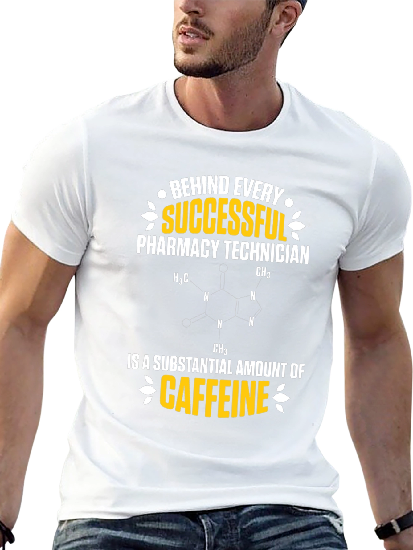 Pharmacy Technician Caffeine T-Shirt