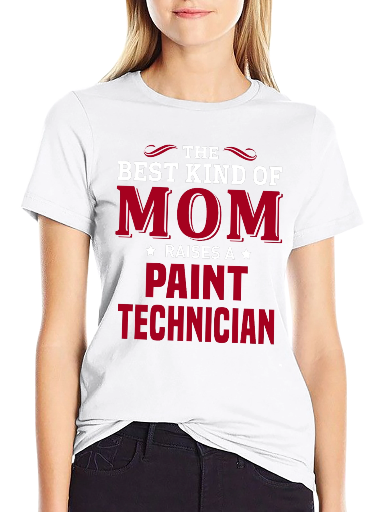 Best Kind of Mom Paint Technician T-Shirt
