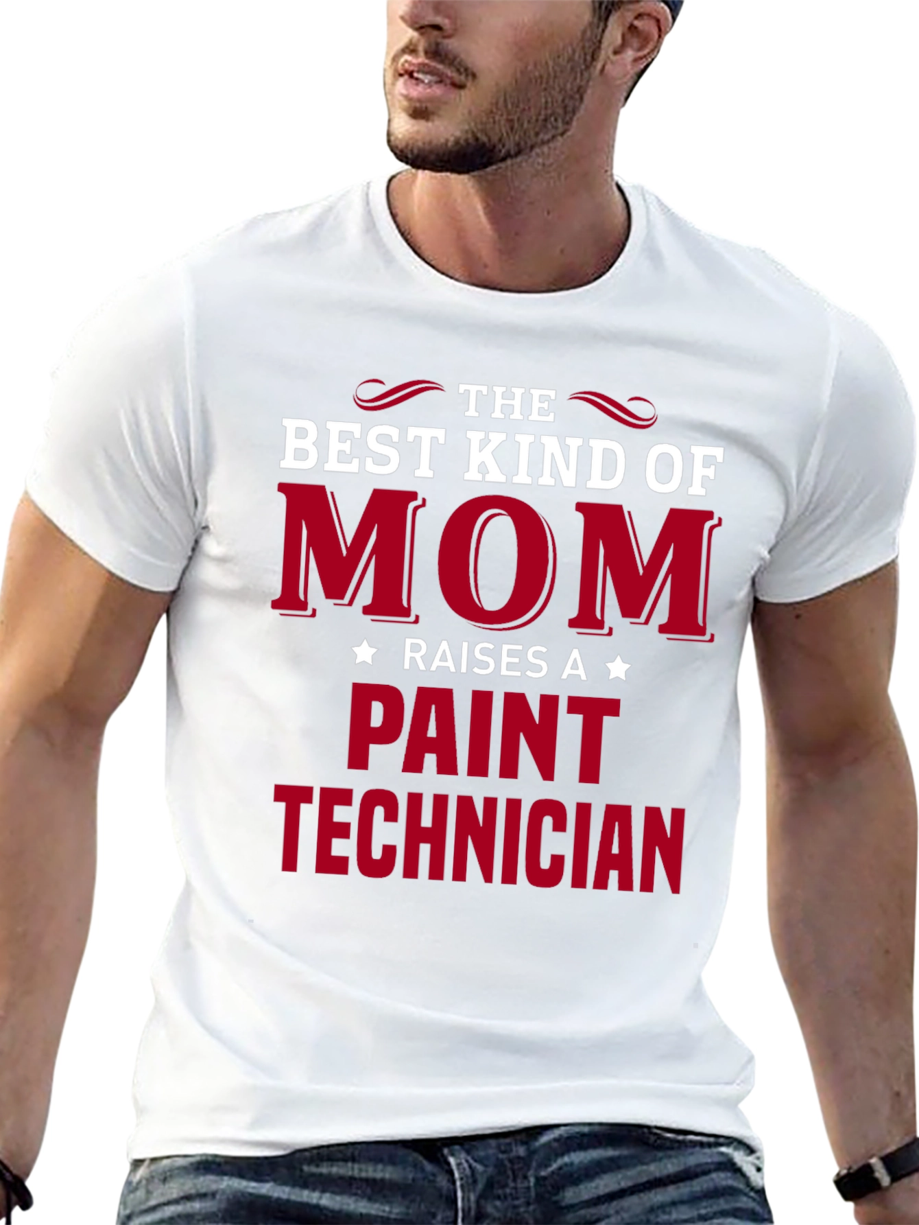 Best Kind of Mom Paint Technician T-Shirt