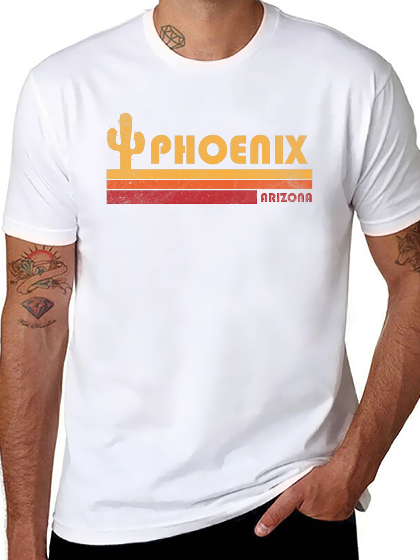 Phoenix Arizona Retro Graphic T-Shirt