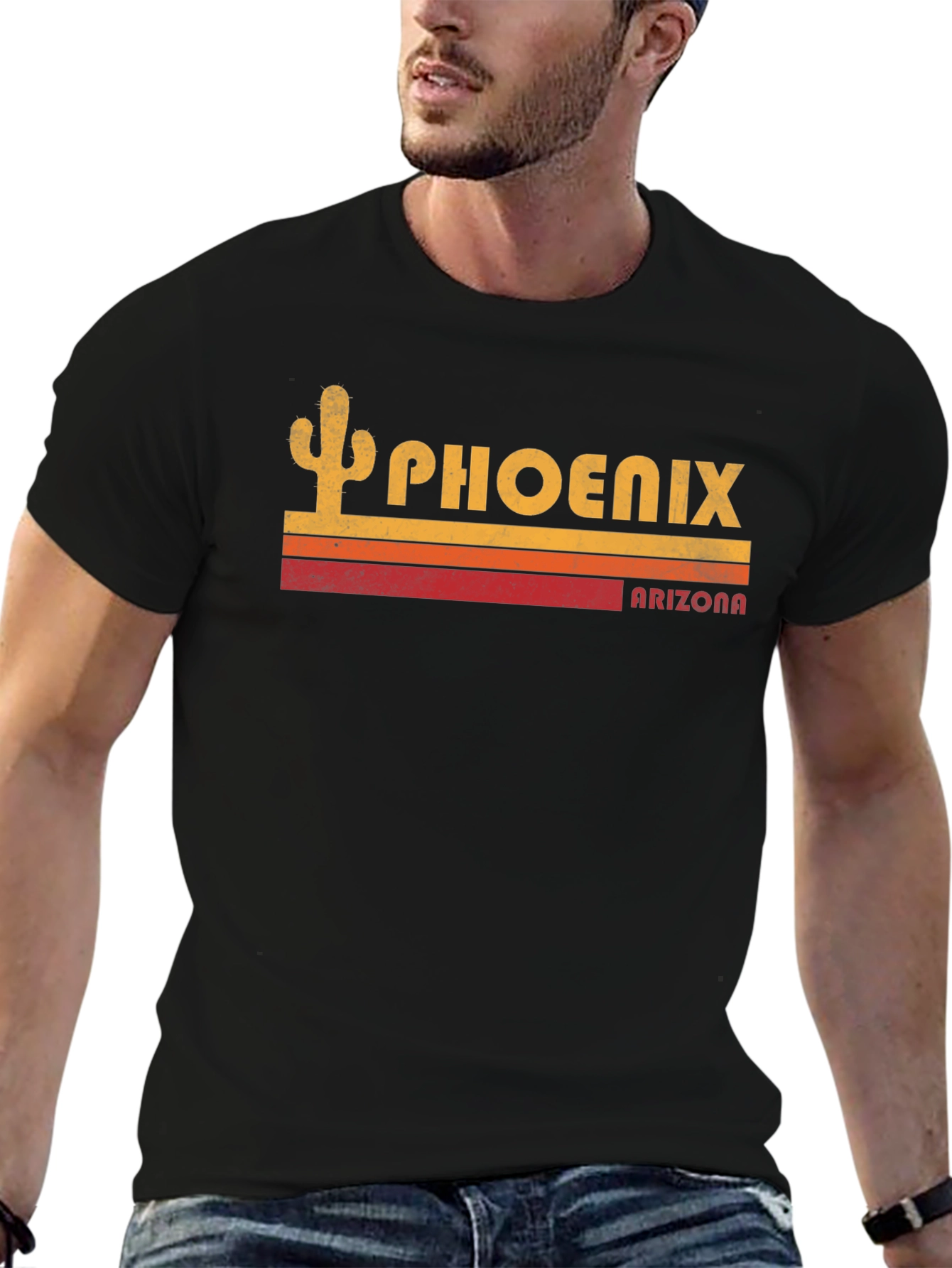 Phoenix Arizona Retro Graphic T-Shirt