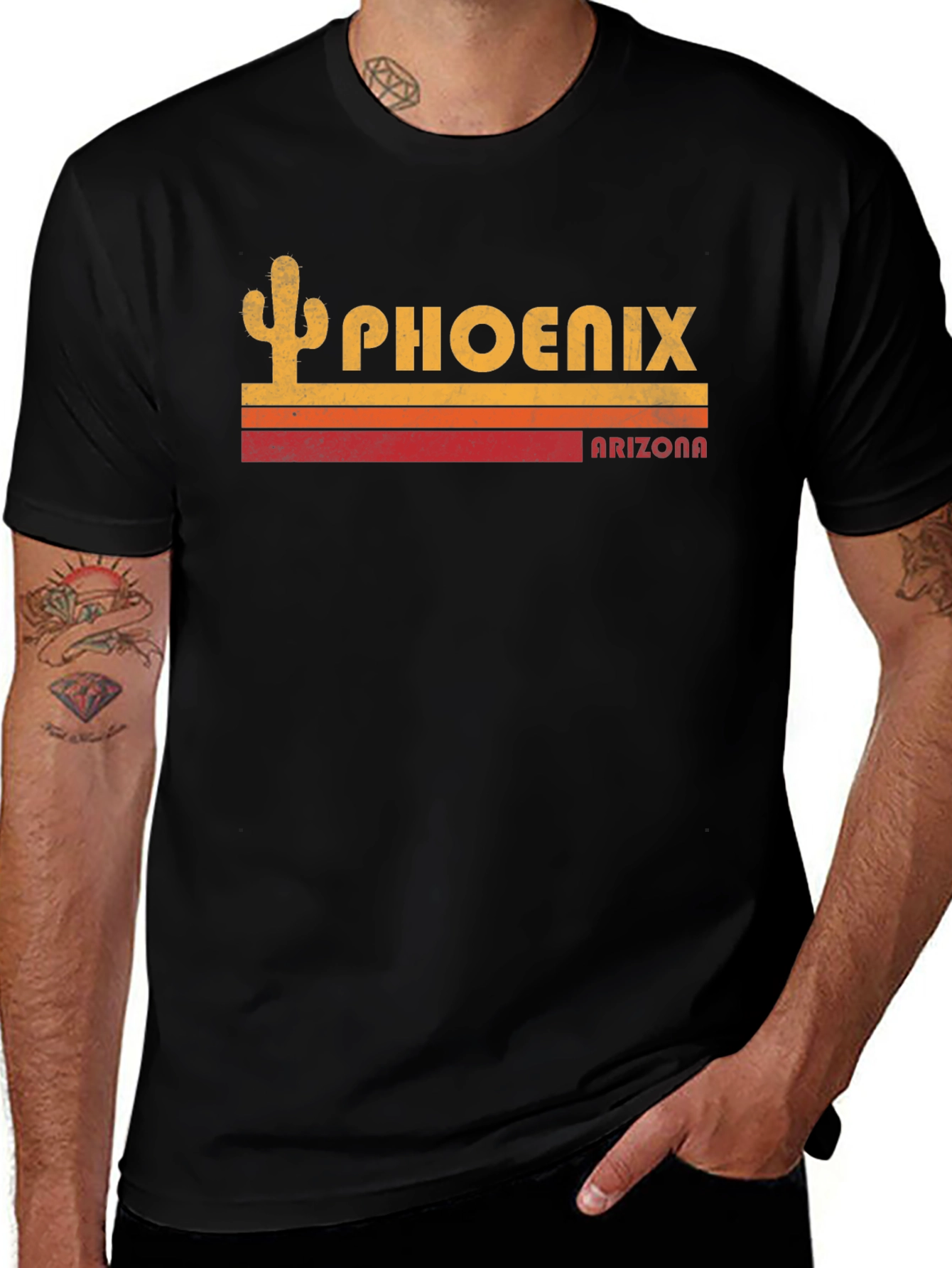 Phoenix Arizona Retro Graphic T-Shirt