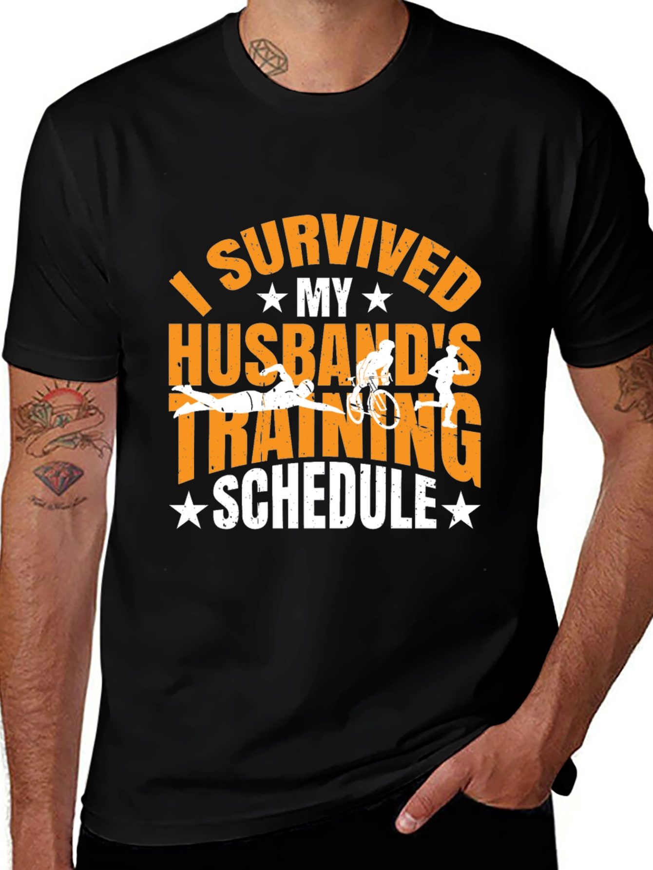 I Survived Husbands Training T-Shirt