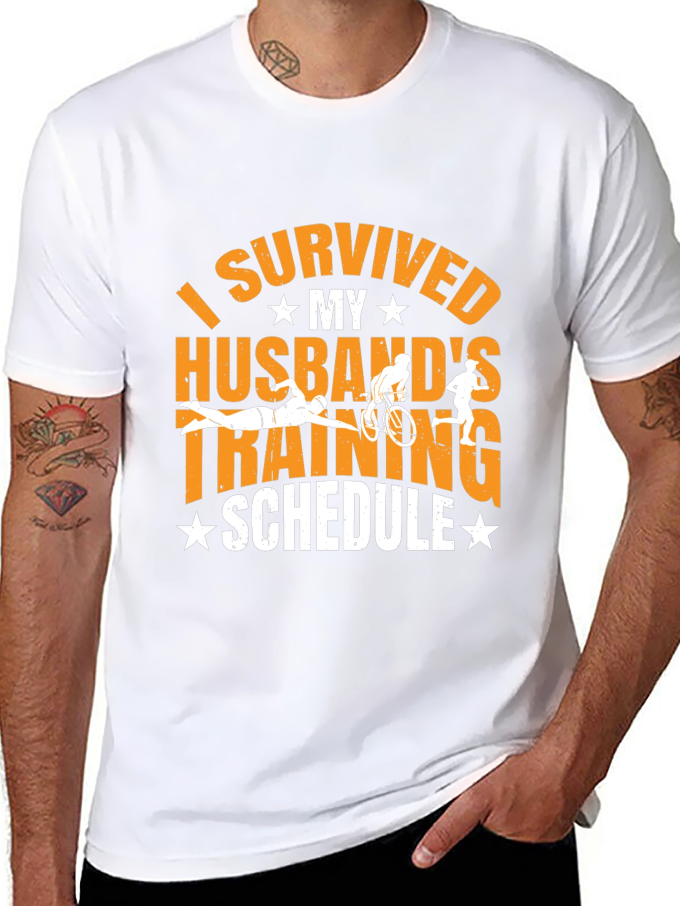 I Survived Husbands Training T-Shirt