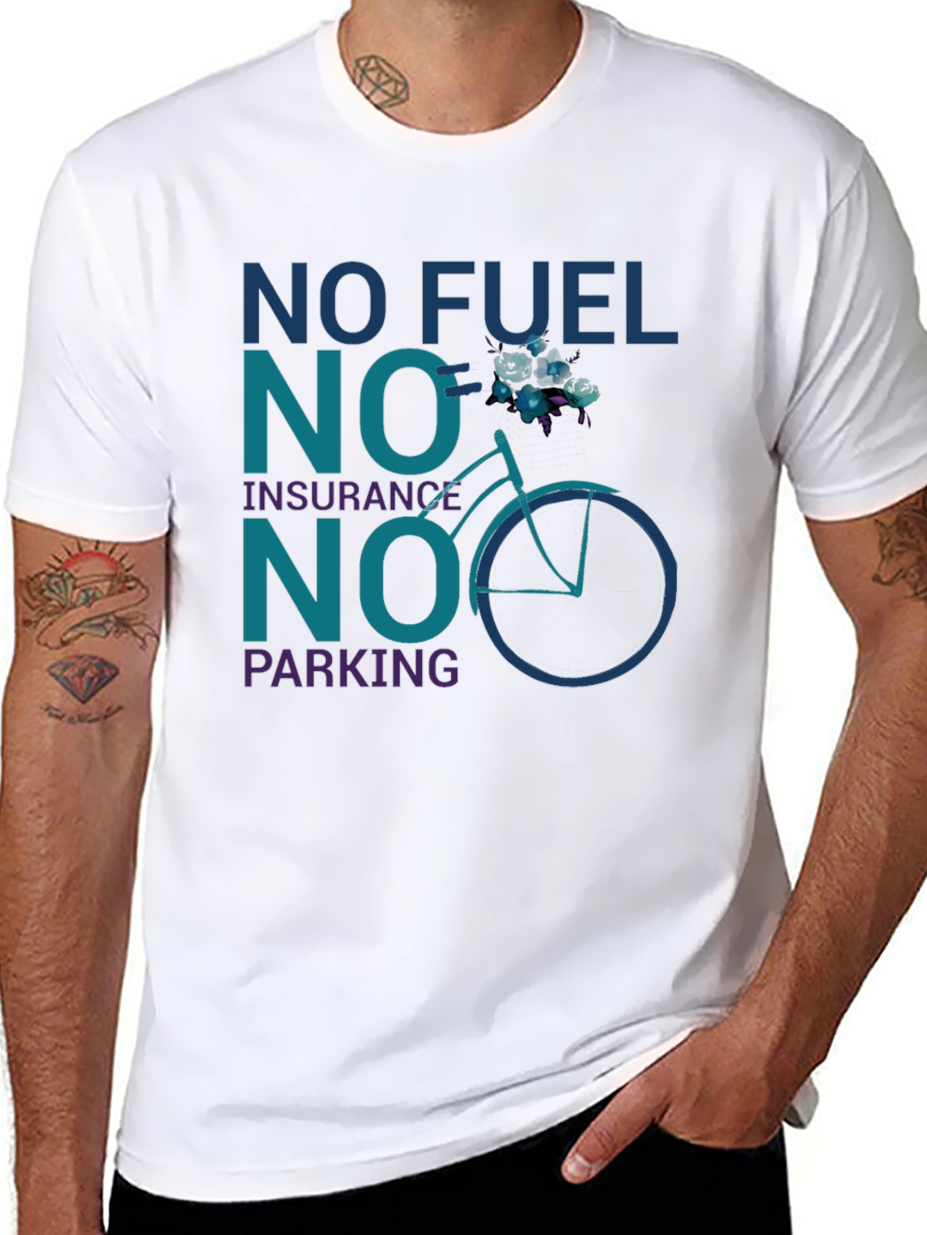No Fuel No Insurance No Parking T-Shirt