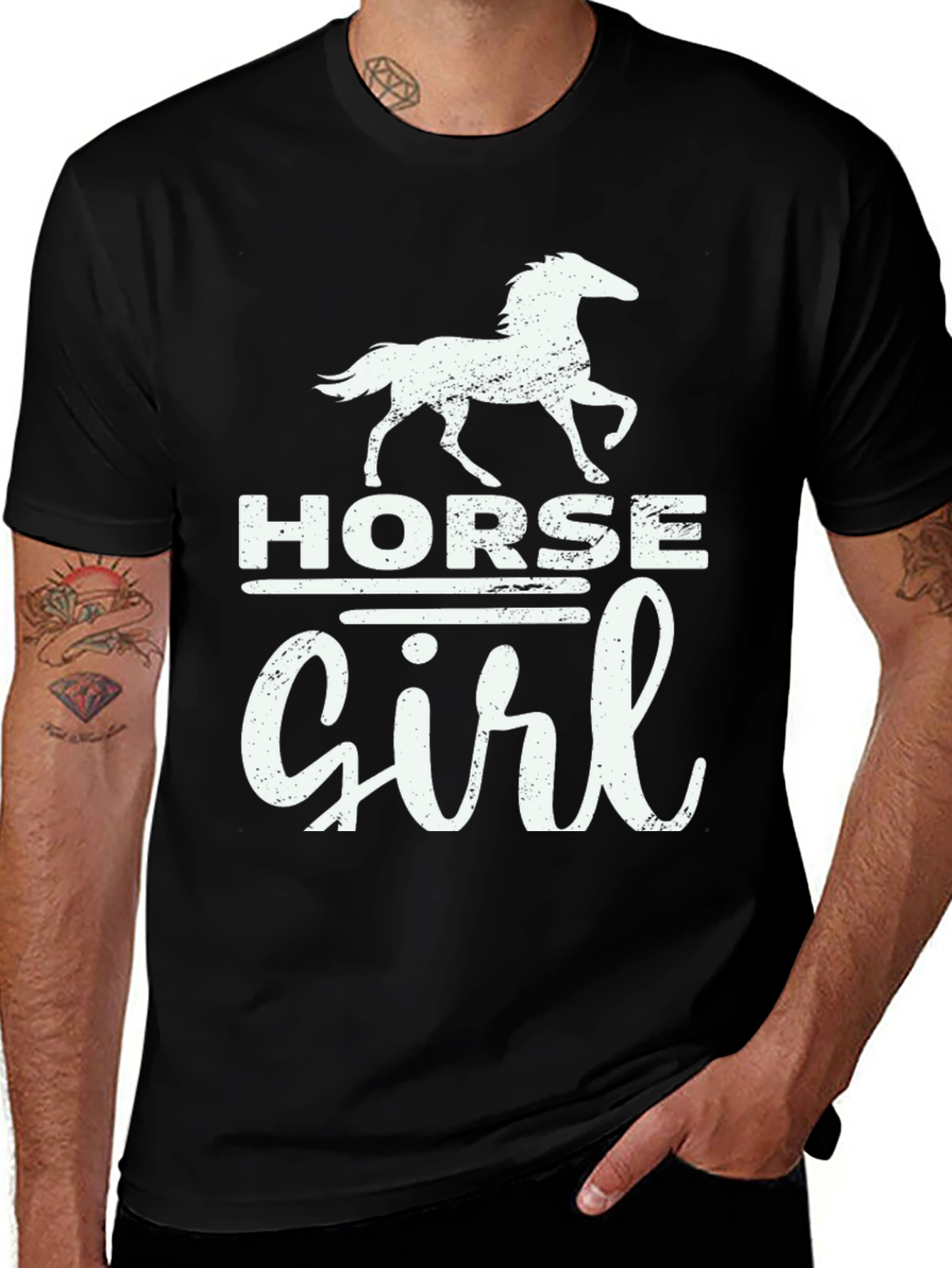 Horse Girl T-Shirt - Equestrian Lover Tee