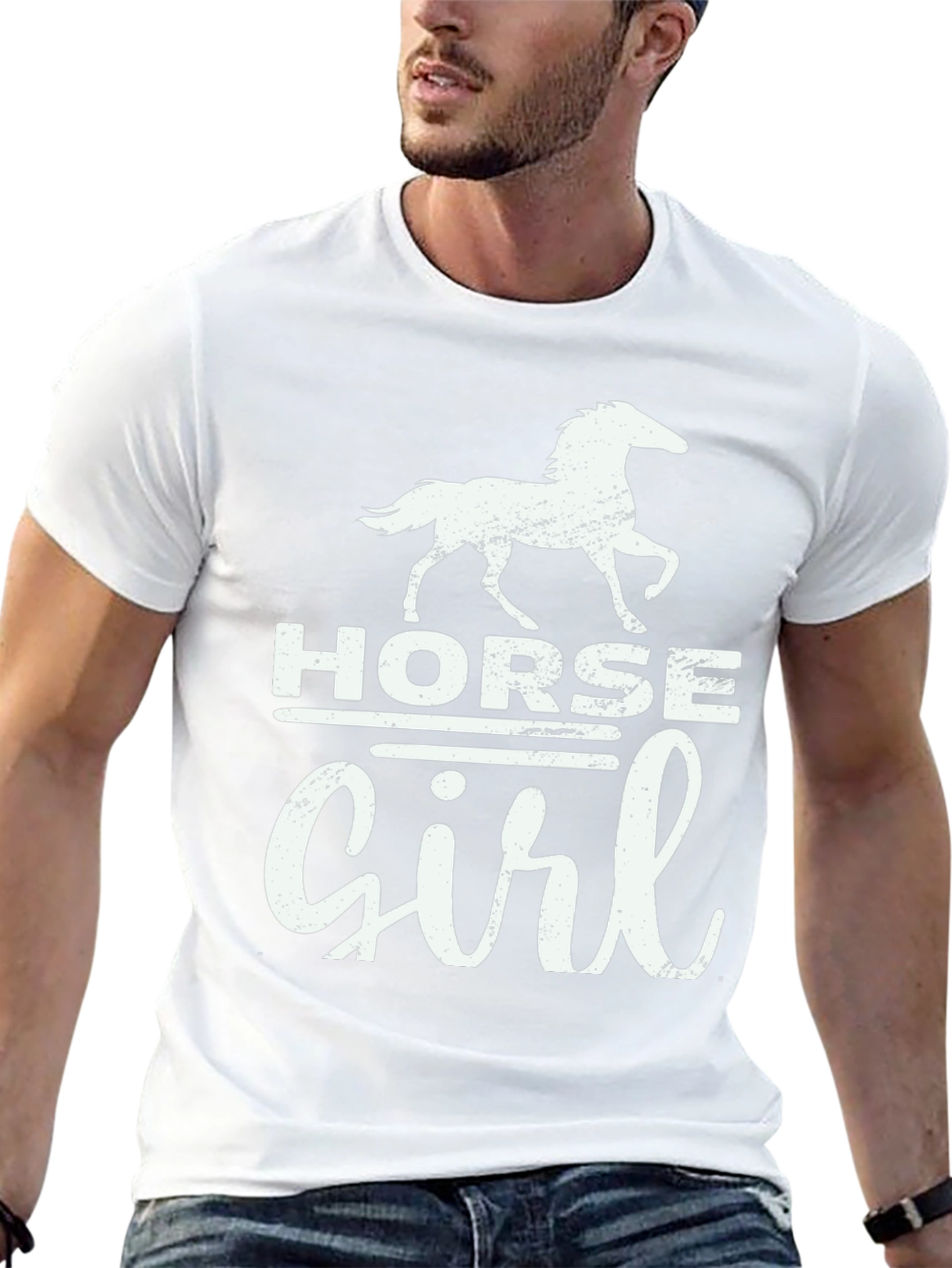 Horse Girl T-Shirt - Equestrian Lover Tee