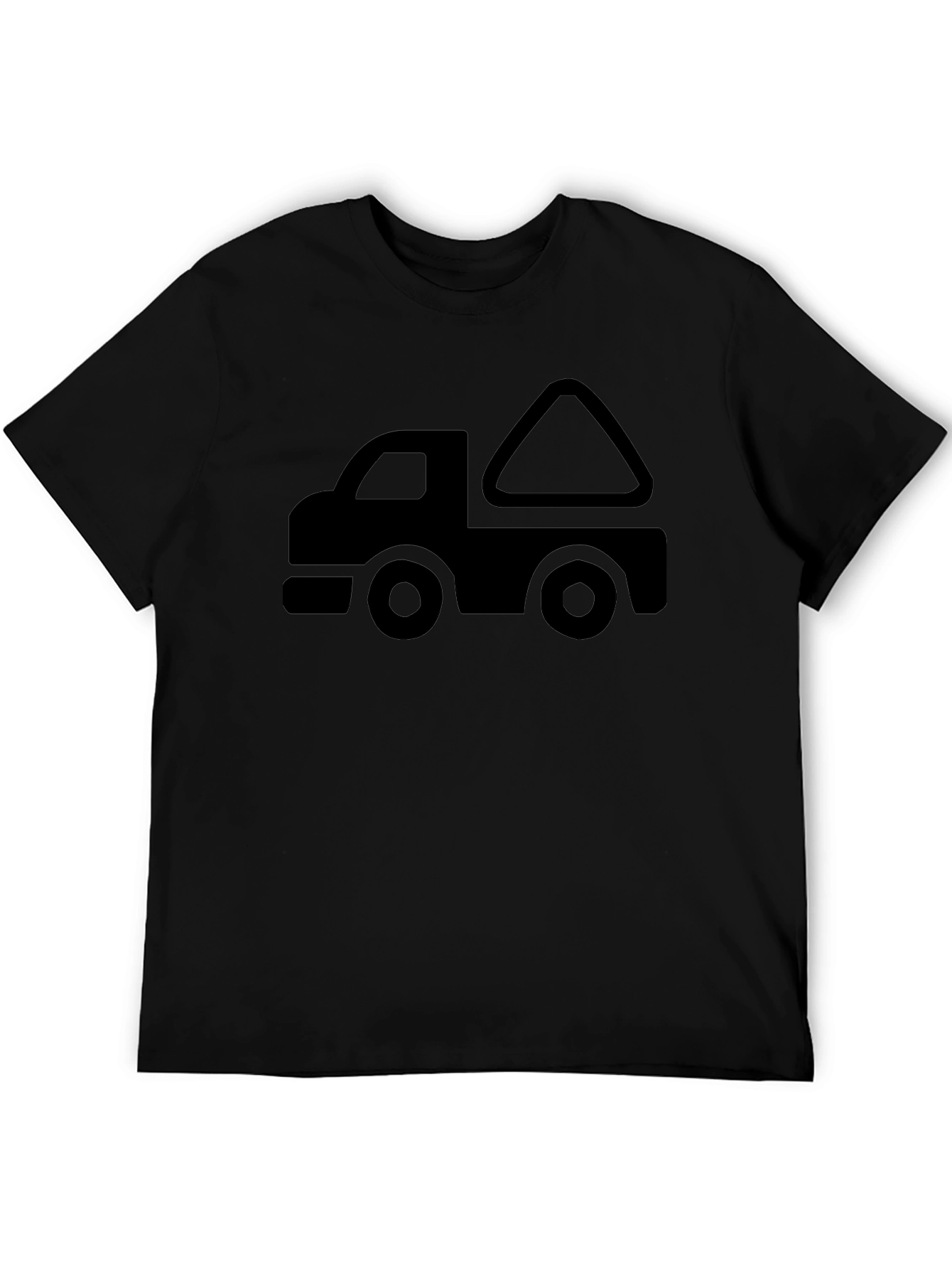 Black Truck Graphic Tee - Stylish Comfort