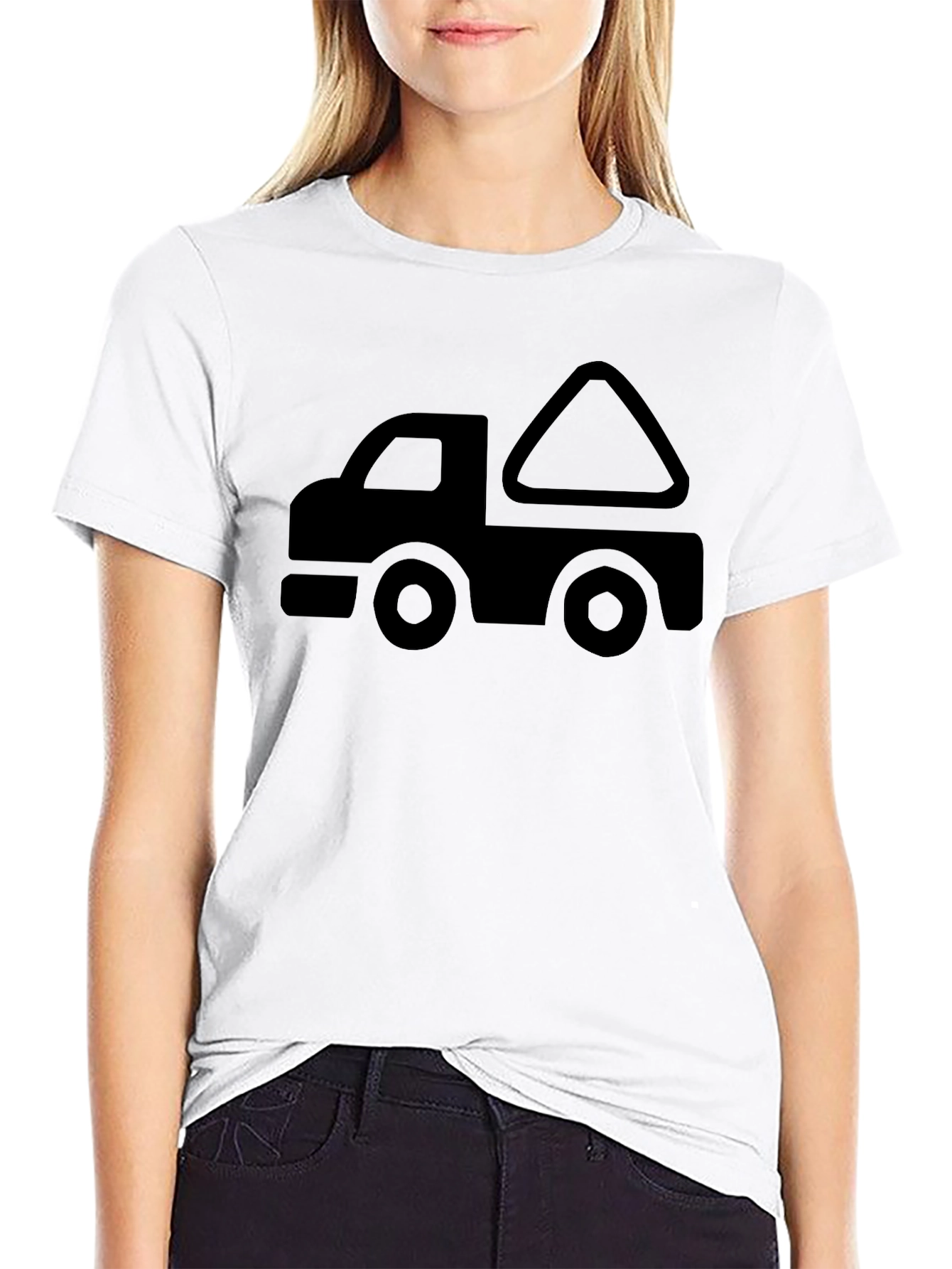 Black Truck Graphic Tee - Stylish Comfort