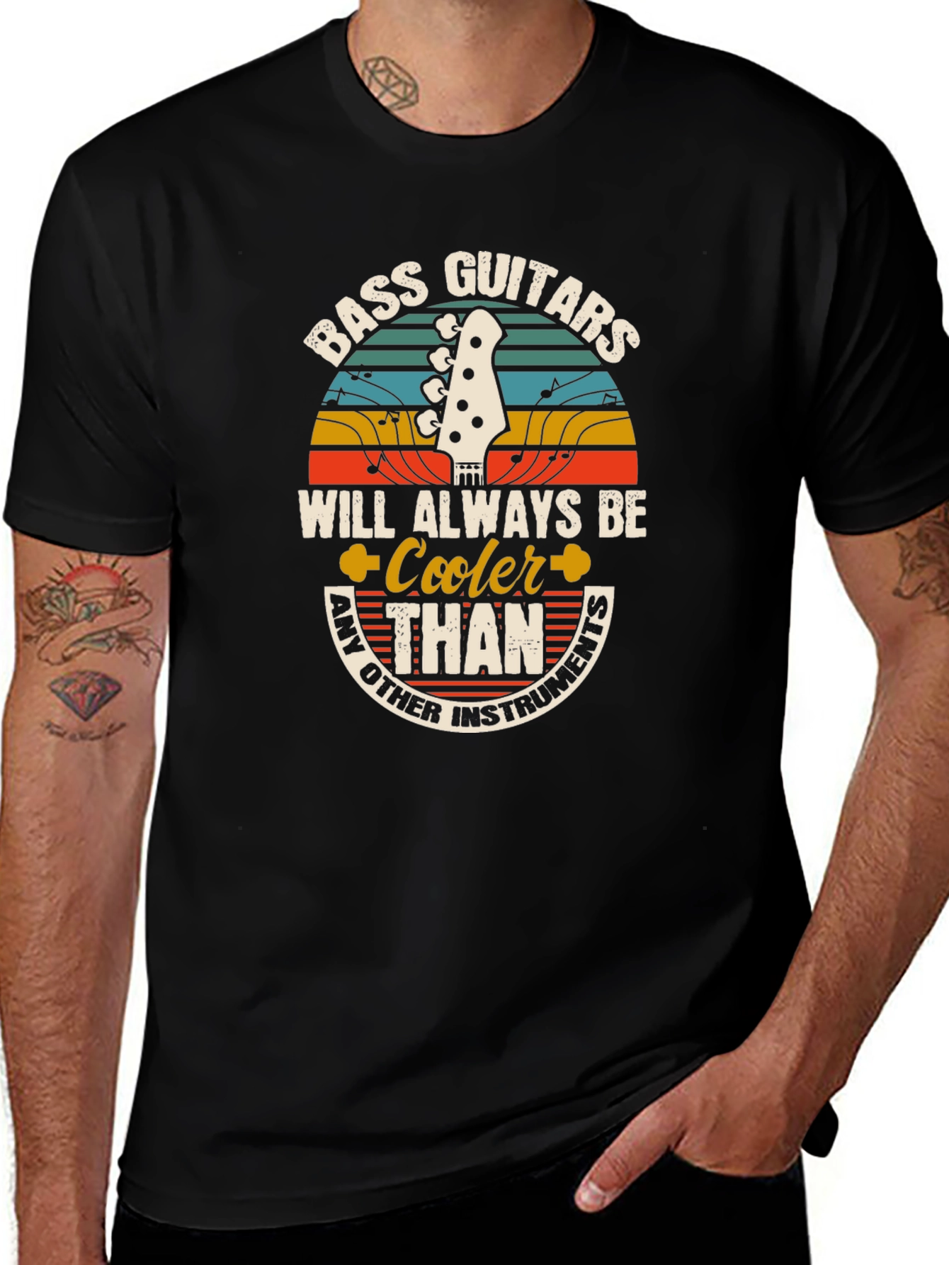 Bass Guitars Cooler Than Other Instruments T-Shirt