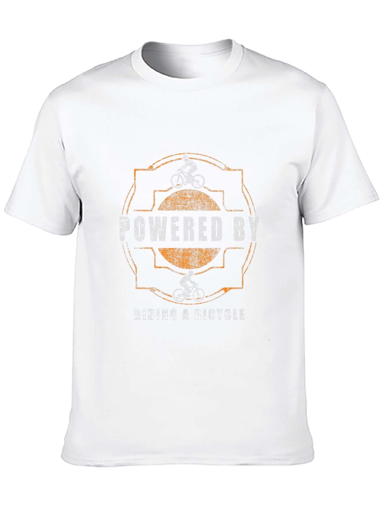 Powered By Riding a Bicycle T-Shirt