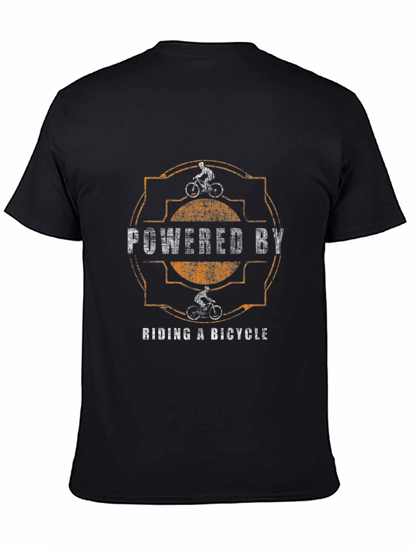 Powered By Riding a Bicycle T-Shirt
