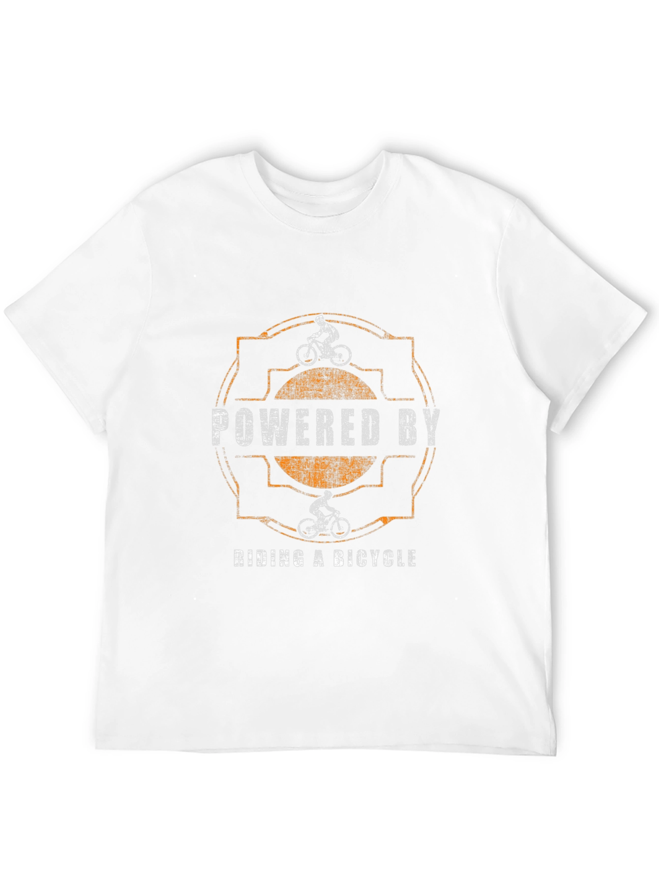Powered By Riding a Bicycle T-Shirt