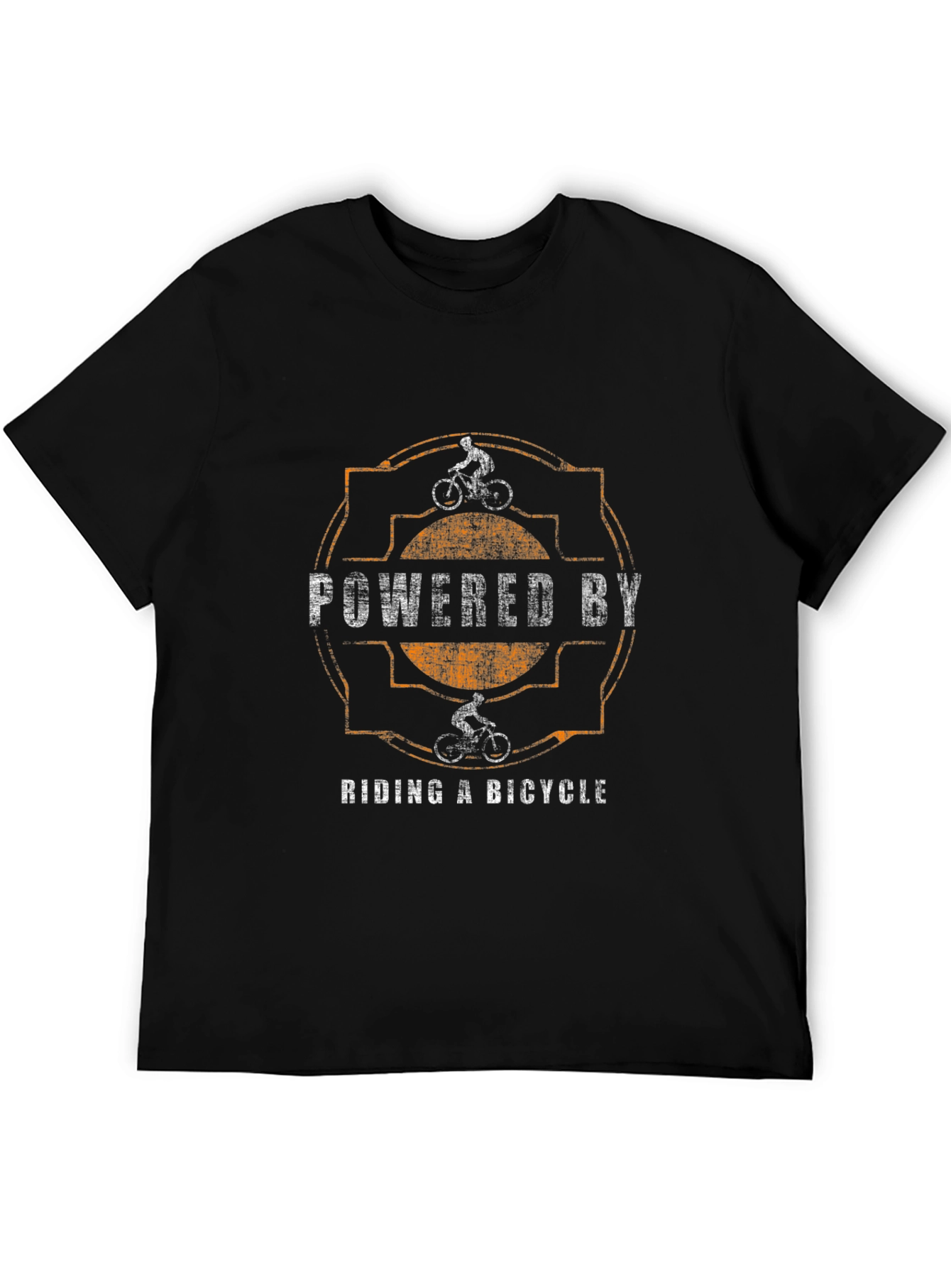 Powered By Riding a Bicycle T-Shirt