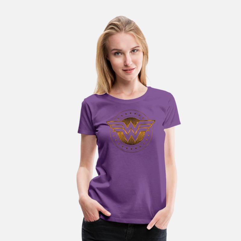DC Comics Wonder Woman Classic Logo Gold