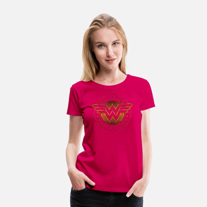 DC Comics Wonder Woman Classic Logo Gold