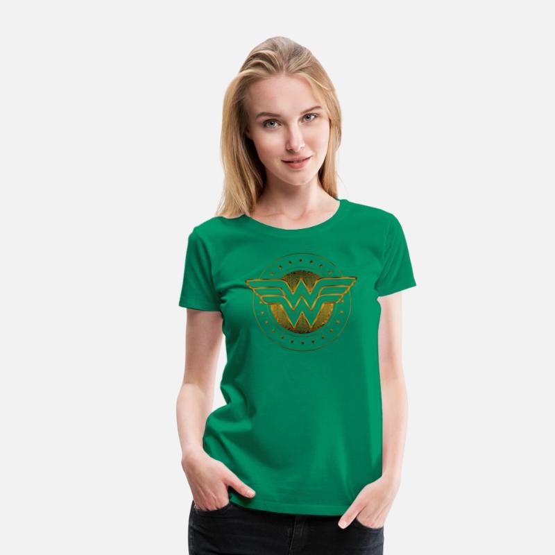 DC Comics Wonder Woman Classic Logo Gold