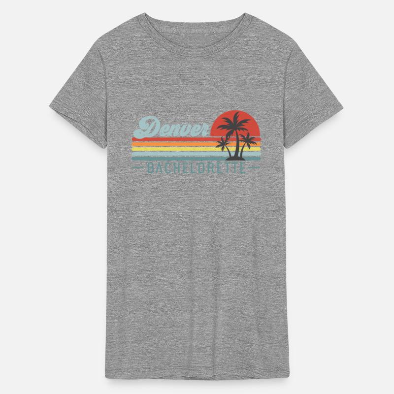 Denver Bachelorette, Palm Trees & Vintage Sunset